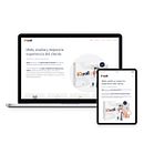 Site iQuali. Design gráfico, e Web Design projeto de Lucía Valdés - 25.01.2019