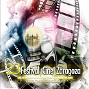 Propuesta: Cartel Festival de Cine de Zaragoza. Een project van  Art direction,  Ontwerp, Posterontwerp, Traditionele illustratie, Digitale illustratie y Schilderij van NOELIA DOMINGUEZ - 27.04.2019