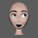DAISY _ my project in Rigging: articulación facial de un personaje 3D course. Een project van Karakteranimatie y Rigging van laurapantaleoni - 01.06.2019