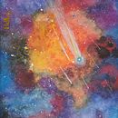 Galaxia 1. Projekt z dziedziny Malowanie akwarelą użytkownika Nancy Rubio - 26.04.2019
