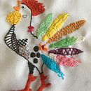 Mi Proyecto del curso: Técnicas de bordado: ilustrando con hilo y aguja. Embroider project by Maria Arias - 04.28.2019