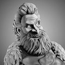 Tormund Giantsbane "Giants milk" Fan art. Un proyecto de Animación 3D, Diseño de personajes 3D y Escultura de Darlon Ximenes Dos Santos - 28.04.2019