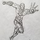 Mi Proyecto del curso: Ilustración para cómics: anatomía de un superhéroe _ Ironman vAI. Comic projeto de Alfredo Iglesias López - 28.04.2019