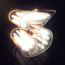 Lettering 3D: modelado y texturizado con Cinema 4D ( PRACTICA 1). Un projet de 3D et Illustration numérique de Miguel Sorní Bertolín - 29.04.2019