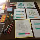 Telar Colgante como mi Proyecto del curso: Teoría del color para proyectos textiles Ein Projekt aus dem Bereich H und werk von Dariana Castellanos Pelegrin - 02.05.2019