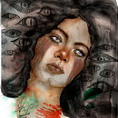 Mi Proyecto del curso: Retrato ilustrado en acuarela. Un projet de Illustration traditionnelle et Illustration numérique de Verónica Pereyra - 25.12.2019