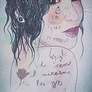 Retrato Ilustrado en acuarela.. Een project van Schrijven, Traditionele illustratie, Digitale illustratie,  Creativiteit, Multimedia,  Muziek, Retoucheren van foto's, Stor, telling y  Video van Jennifer Arévalo - 02.05.2019