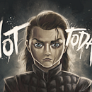 Arya Stark - Pintura Digital. Drawing, Digital Illustration, and Painting project by Chino Orozco - 05.06.2019