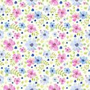 Diseño de Pattern para packaging de perfume floral, acuarela y photoshop. Un proyecto de Diseño e Ilustración tradicional de Lucía López - 13.05.2019