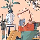 Surrounded by plants. Un proyecto de Ilustración tradicional de Luna Pan - 14.05.2019