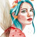 Mi Proyecto del curso: Retrato ilustrado en acuarela. Projekt z dziedziny  użytkownika yolandasotillo - 16.05.2019