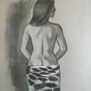 Desnudo. Painting project by Carol Skullart - 05.17.2019