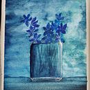 Mi Proyecto del curso: Jarrón de Flores. Un proyecto de Concept Art y Pintura a la acuarela de Nicoll Bahamondes Obal - 19.05.2019