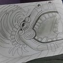 Kukulcán. Un progetto di Disegno e Disegno a matita di Eduardo Ortega Huerta - 07.09.2018
