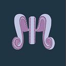 Octopustype. Un proyecto de Bellas Artes, Dibujo, Diseño, Diseño gráfico, Iluminación fotográfica, Ilustración digital y Tipografía de Andrea Cabeza Moreno - 19.05.2019