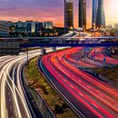 Sunset Madrid Skyline Ein Projekt aus dem Bereich Fotografie und Fotoretuschierung von David Nieto Martín - 20.05.2019