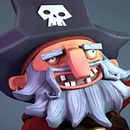 Pirate Business. Un progetto di 3D, Character design 3D e Modellazione 3D di Francisco Pando - 20.05.2015