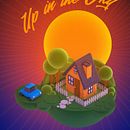 Up in the Sky. 3D, Traditional illustration, and Digital Illustration project by Alberto Padierna Quintana - 05.21.2019
