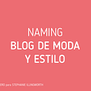 Naming para Blog de Moda y Estilo. Naming projeto de Mariel Zerecero Navarro - 18.06.2019