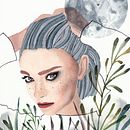 Mi Proyecto del curso: Retrato ilustrado en acuarela. Projekt z dziedziny Malowanie akwarelą użytkownika Charlotte Bazonnard - 10.12.2018