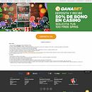 Gananabet.mx. Web Design project by Violeta Farías - 05.24.2019