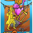 Mi Proyecto del curso: Cartel Teatro. Un proyecto de Ilustración tradicional de Mario Corral-Munoz García - 25.05.2019