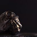 Minero Pulmón de metal. 3D, Fine Arts, Sculpture, and 3D Modeling project by Ismael Arcani - 05.25.2019