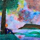 Proyecto de técnicas modernas de acuarela . Pictură în acuarelă de ladybiniza - 05.26.2019