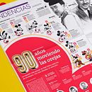 Infografía: Los 90 años de Mickey Mouse. Een project van Redactioneel ontwerp, Grafisch ontwerp y  Infographics van Mateo Arbelaez Patiño - 18.11.2018