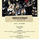 Cartel Huellas de la memoria. Poster Design project by Jesús Burrola - 09.01.2017