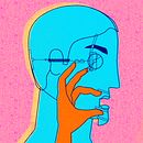 Ventrilocuos. Ilustração tradicional e Ilustração digital projeto de Ajo Galván - 29.05.2019