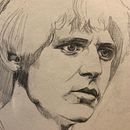 Retrato de Jack Bruce. Desenho de retrato projeto de fuenslopez - 29.05.2019