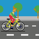 SEGUNDO TRABAJO TALLER - BICICLETA LOOP. Un proyecto de Animación de Daniel Suarez - 29.05.2019