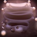 Golgi Aparatus. 3d Science visualization. Un proyecto de 3D, Animación, Modelado 3D y Concept Art de Sonia Juan Rubio - 01.06.2019