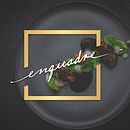 Enquadre, identidad para restaurante-galería. Design de logotipo projeto de Viani Herrera - 02.06.2018