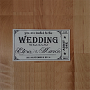 Diseño invitaciones de boda. Graphic Design project by Sara Manserra - 06.03.2019
