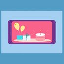 Happy b!. Traditional illustration, Digital Illustration, and Vector Illustration project by Isa Garcia - 06.03.2019