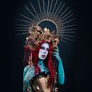 Lucifer | A makeup project Ein Projekt aus dem Bereich Bildende Künste, Kino, Kunstleitung, Erweiterungsentwicklung, Design von Garderoben, Videobearbeitung, Bühnendekoration, Fotografie, Artistische Fotografie, Studiofotografie, Porträtfotografie, Instagram, Stor, telling und Video von Fátima Ruiz - 04.06.2019