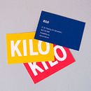 KILO. Un projet de Br, ing et identité , et Packaging de Laura Peris - 13.06.2015