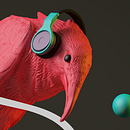 Mi Proyecto del curso: Introducción exprés al 3D: de cero a render con Cinema 4D. Un projet de 3D, Créativité, Direction artistique, Design , Conception de personnages 3D , et Modélisation 3D de Martí Montero Ferrer - 07.06.2019