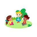 Ilustraciones para Ilêwasi Ein Projekt aus dem Bereich Digitale Illustration und Kinderillustration von Glo VD - 11.06.2019