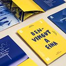 Welcome to EINA brochure. Un proyecto de Dirección de arte, Diseño gráfico y Lettering de Irene Sierra - 11.06.2019