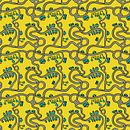 Mi Proyecto del curso: Pattern Design analógico y digital. Traditional illustration project by Aurora Rey - 06.13.2019