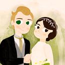 Mary & Matthew  Ein Projekt aus dem Bereich Digitale Illustration und Kinderillustration von Glo VD - 14.06.2019