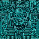 Tláloc - Dios de la Lluvia. Traditional illustration project by gorgojo - 11.07.2017