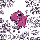 Jelousaurios. Ilustração infantil projeto de MODO Felipe Muñoz - 16.02.2019