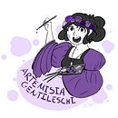 Violet week. Un proyecto de Bellas Artes e Ilustración digital de Esther Rubert Gil - 17.06.2019