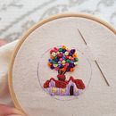 Mi Proyecto del curso: Técnicas de bordado en miniatura. Een project van Borduurwerk van danielarubiom - 30.09.2019