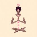 International Yoga Day | Illustration. Ilustração tradicional e Ilustração digital projeto de Guillermo Escribano - 21.06.2019