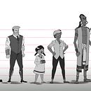 Proyecto del curso: Introducción al diseño de personajes para animación y videojuegos. Animation, 2D Animation, Comic, Concept Art, Character Design, and Traditional illustration project by Daniel Godínez - 06.21.2019